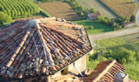 torre ottagonale sulla piana